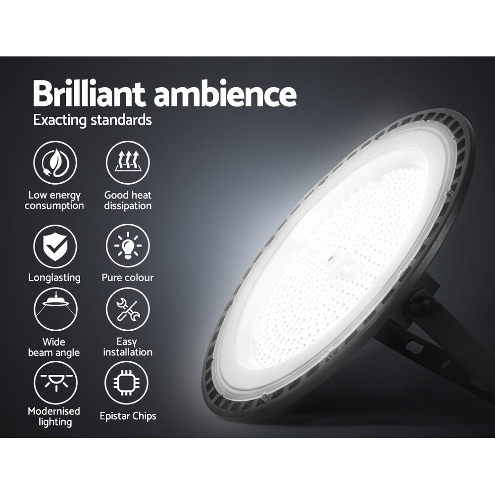 Leier High Bay Light LED 200W Industrial Lamp Workshop Warehouse Factory Lights 4