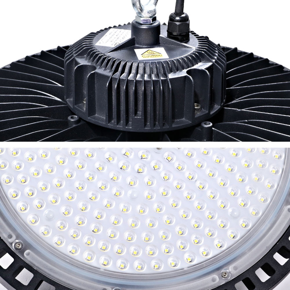 Leier LED High Bay Lights 150W UFO Industrial Workshop Warehouse Factory Lamp 5