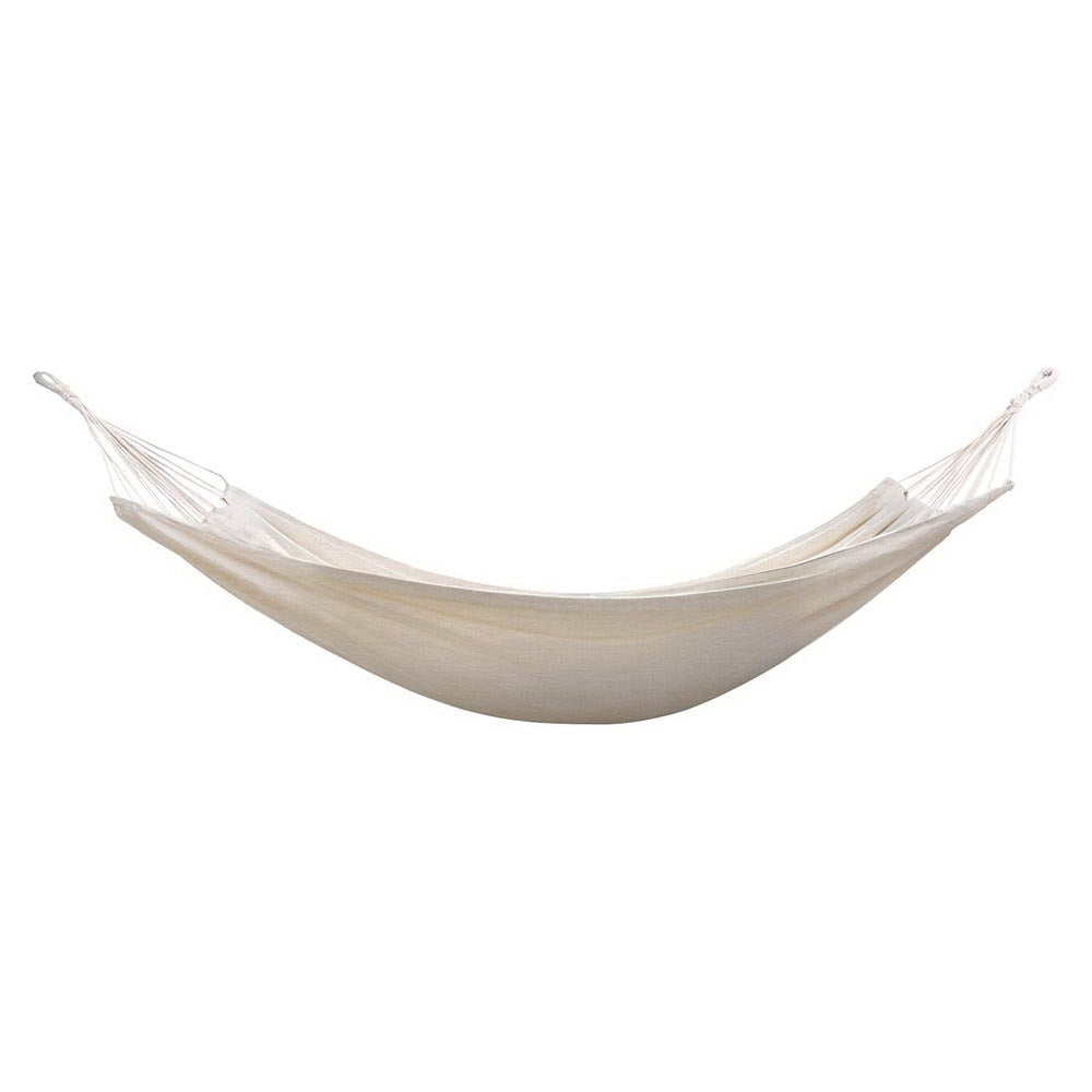 Gardeon Hammock Bed w/ Travel Bag Outdoor Lounge Chair Cream 3