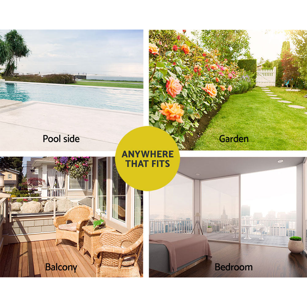 Gardeon Hammock Chair Outdoor Tree Swing Nest Web Hanging Seat 100cm 7