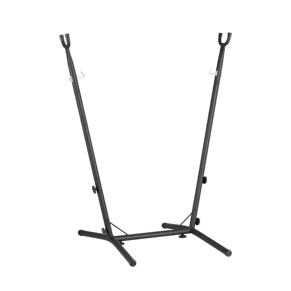 Gardeon Hammock Chair Stand Metal Frame Black 3
