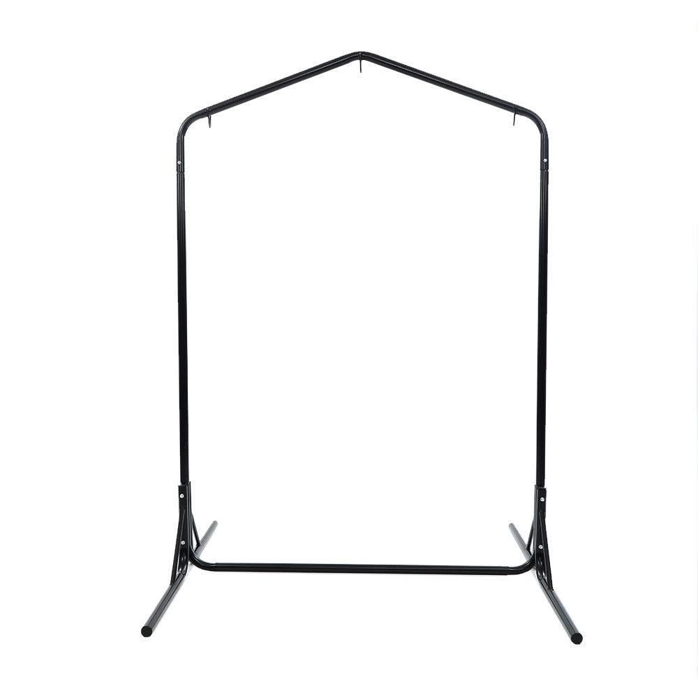Gardeon Hammock Chair Steel Stand 2 Person Double Outdoor Heavy Duty 200KG 3