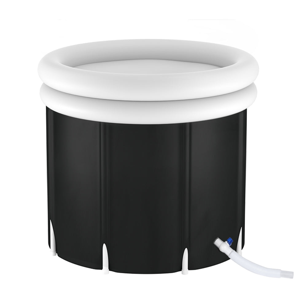 Weisshorn Portable Ice Bath Tub 70X80CM Inflatable Folding Bathtub Spa Massage 3