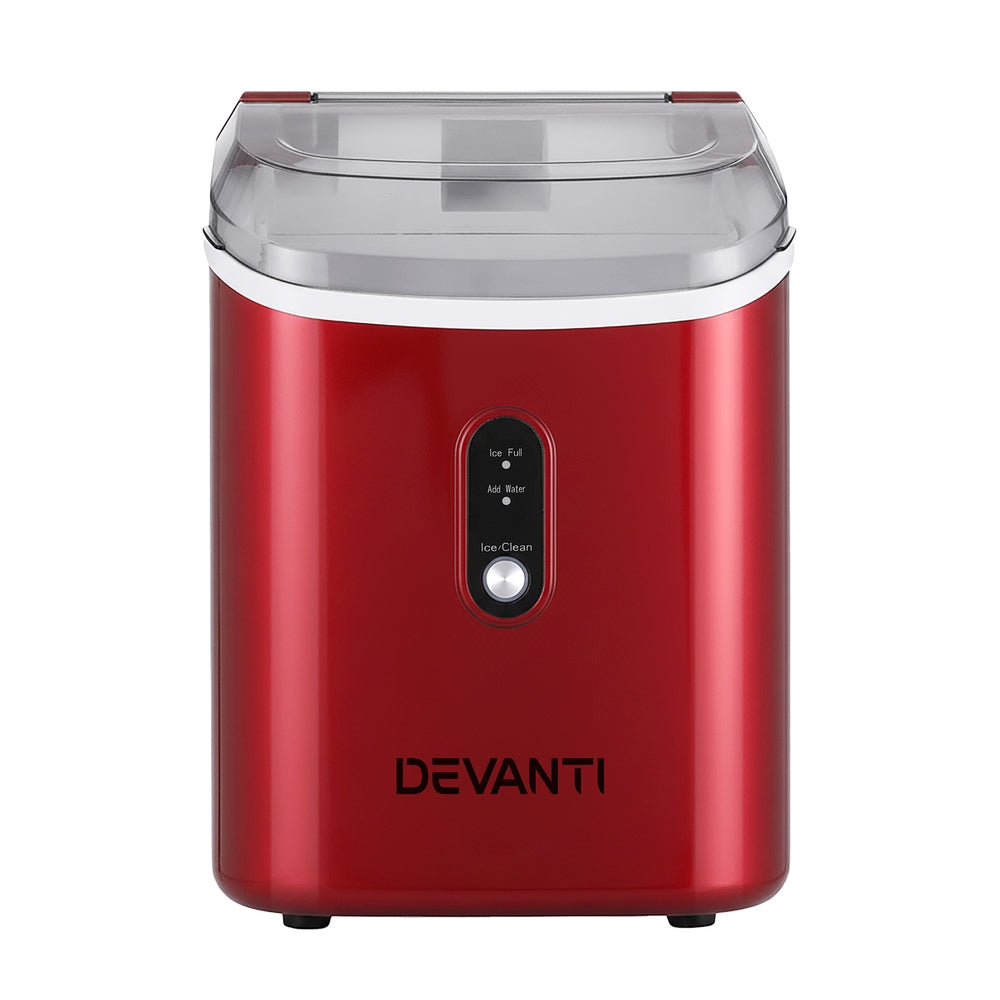 Devanti Ice Maker Machine 15kg Nugget Chewable Ice Cube 3