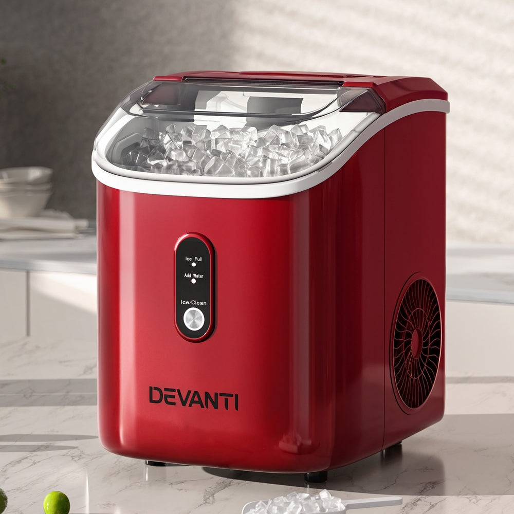 Devanti Ice Maker Machine 15kg Nugget Chewable Ice Cube 7