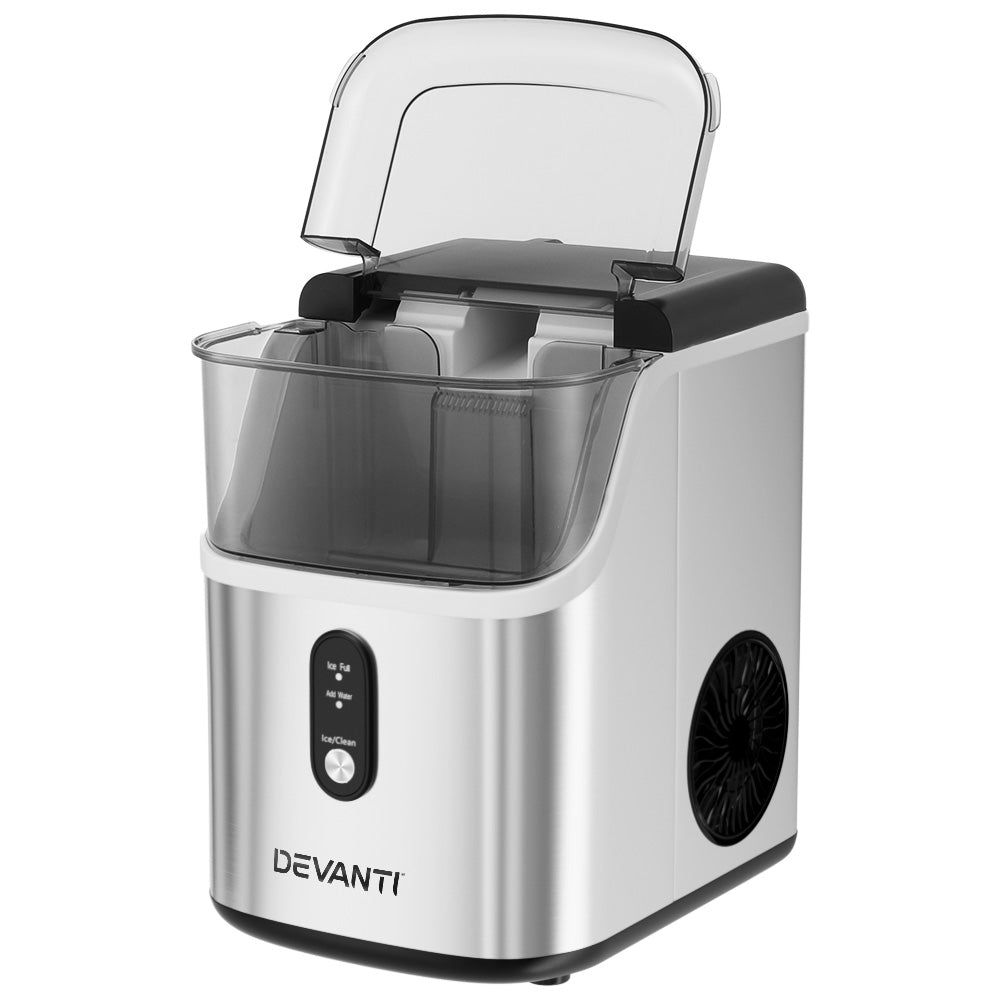 Devanti Ice Maker Machine 15kg Nugget Ice Cube 7