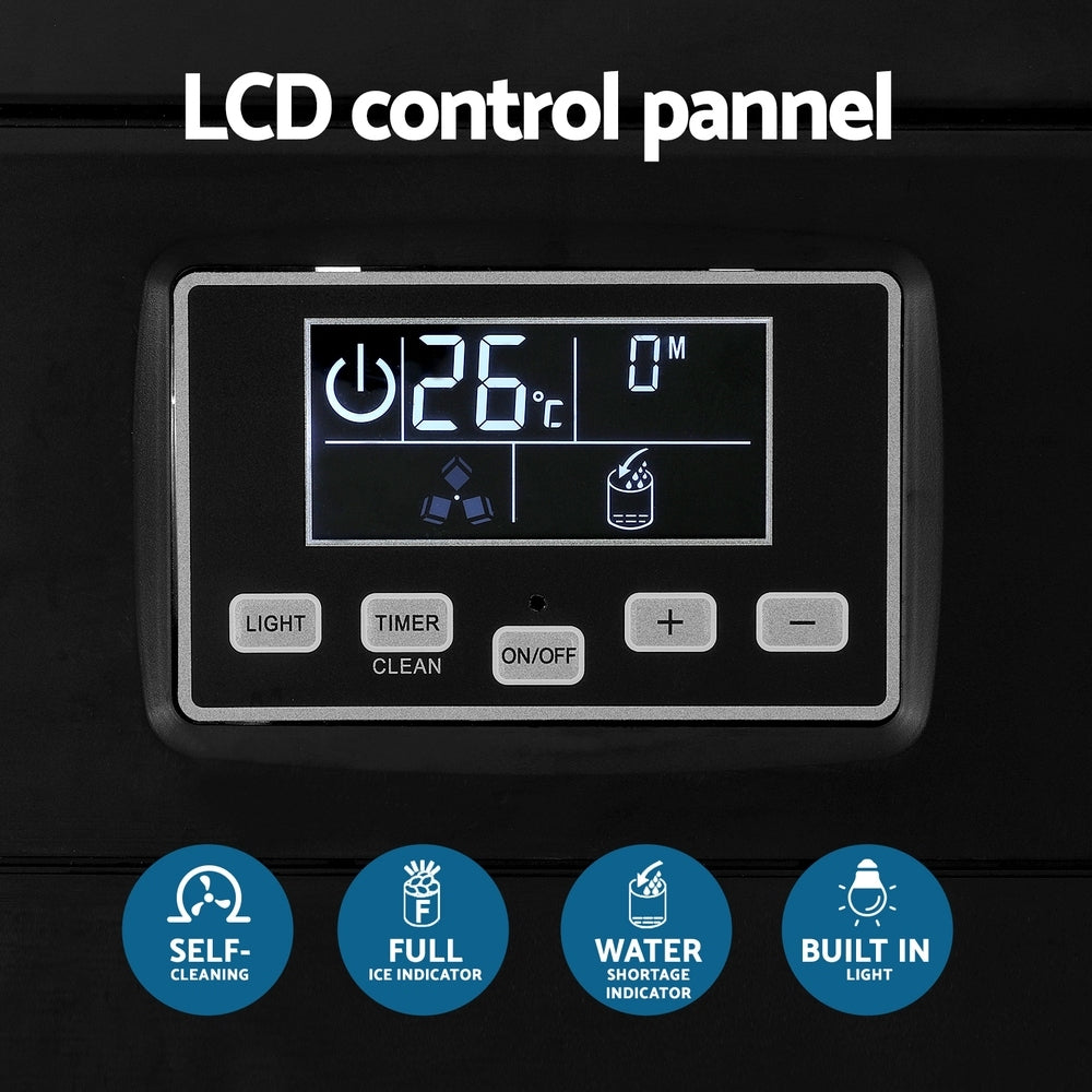 Devanti Commercial Ice Maker Cube Machine 30kg 5