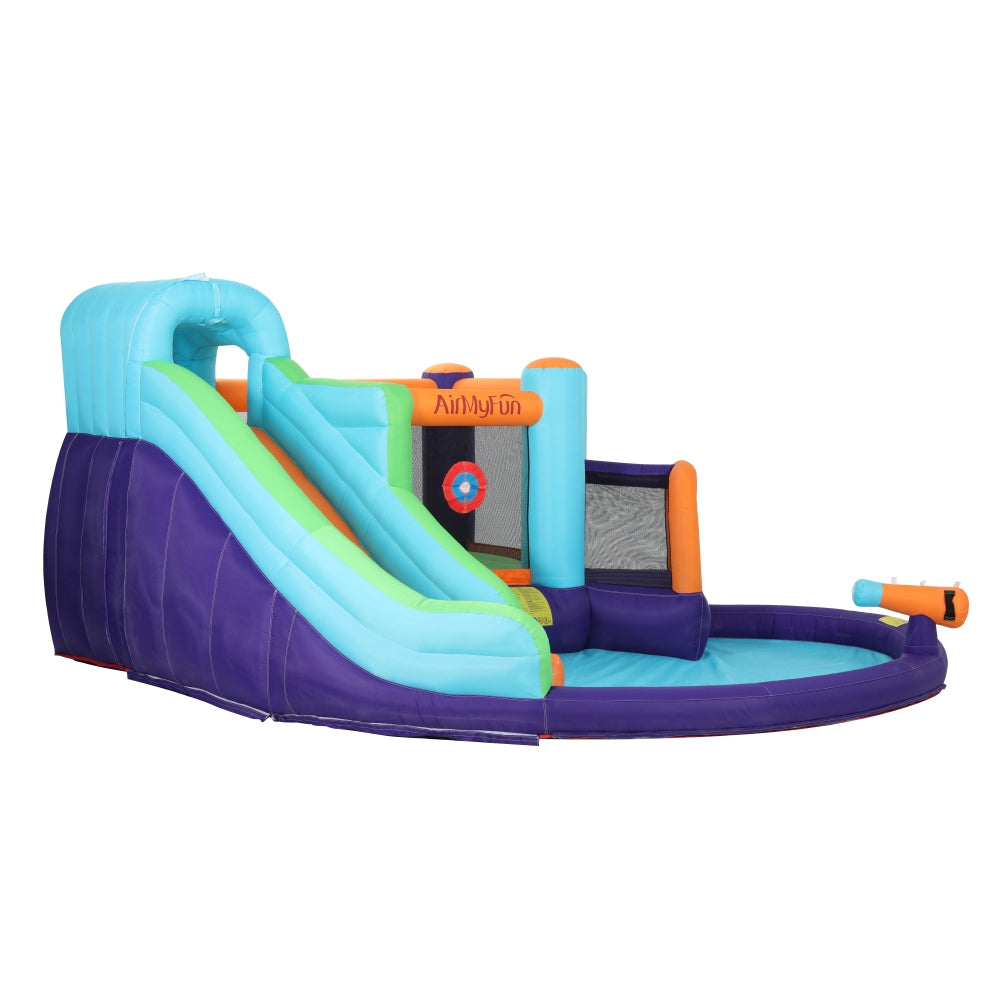 AirMyFun Inflatable Water Slide Kids Jumping Castle Trampoline Outdoor 3