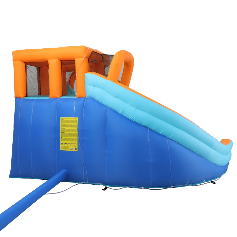 AirMyFun Kids Inflatable Pool Water Double Slide Park Jumping Castle 465X390CM 3