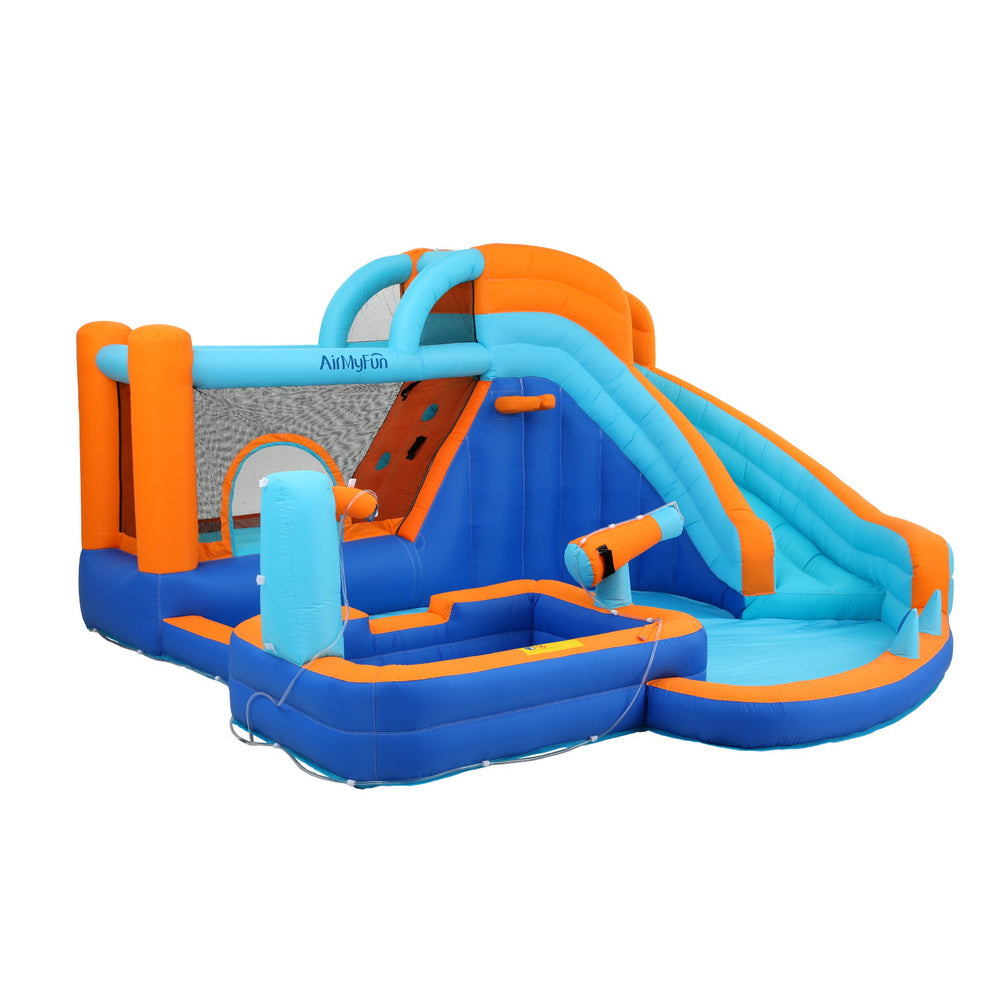 AirMyFun Kids Inflatable Pool Water Slide Park Jumping Castle Bounce 382X381CM 3