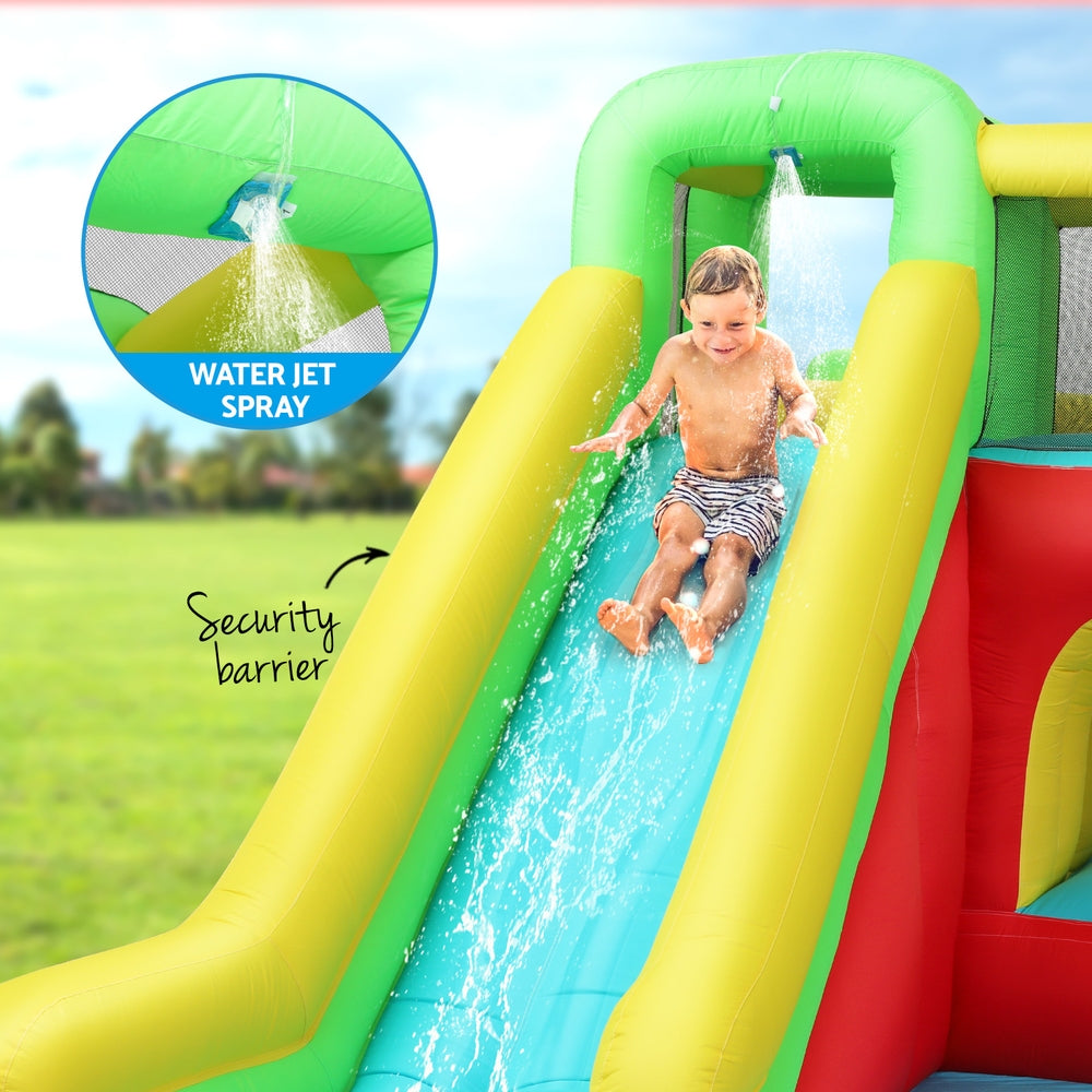 Doctor Dolphin Kids Inflatable Pool Water Slide Park Jumping Castle 575X445CM 4