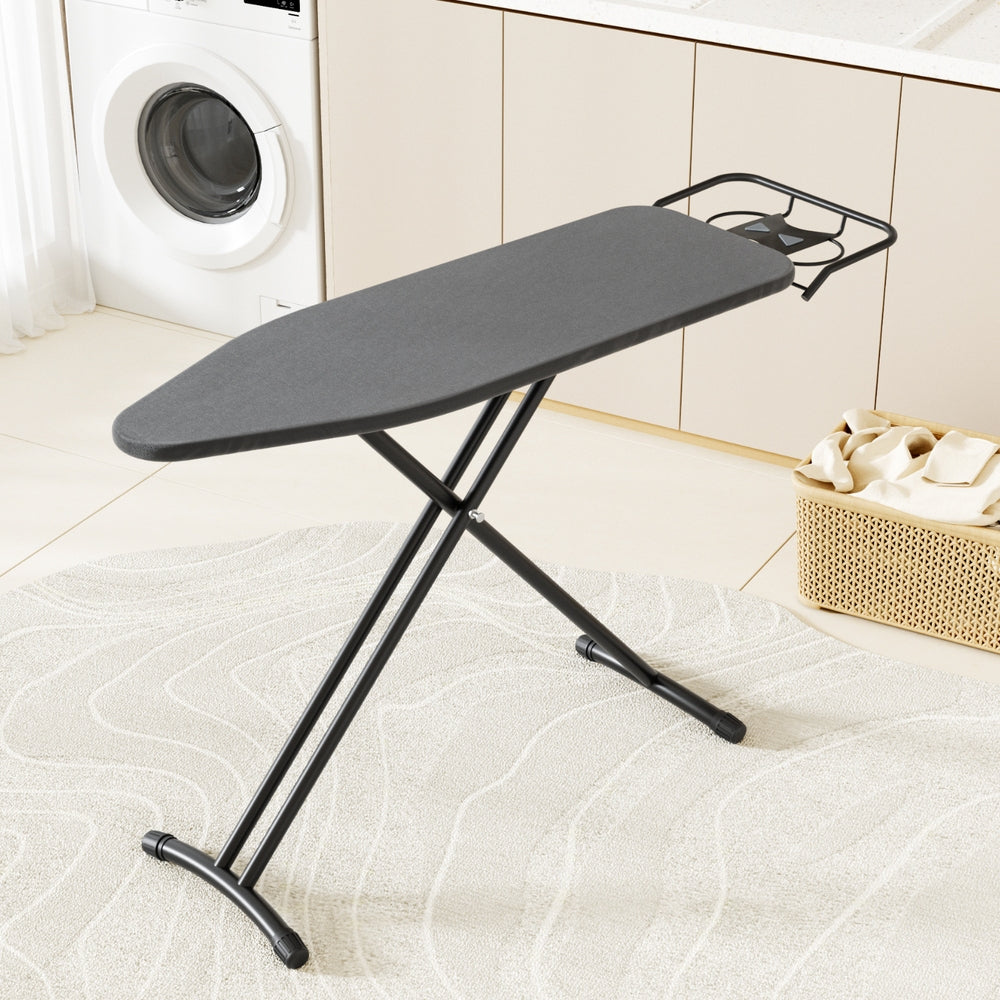 Artiss Ironing Board Foldable Iron Rest Black 6
