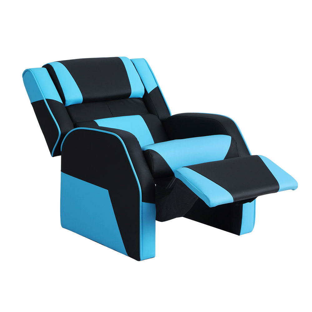 Keezi Kids Recliner Chair PU Leather Gaming Sofa Lounge Couch Children Armchair 3
