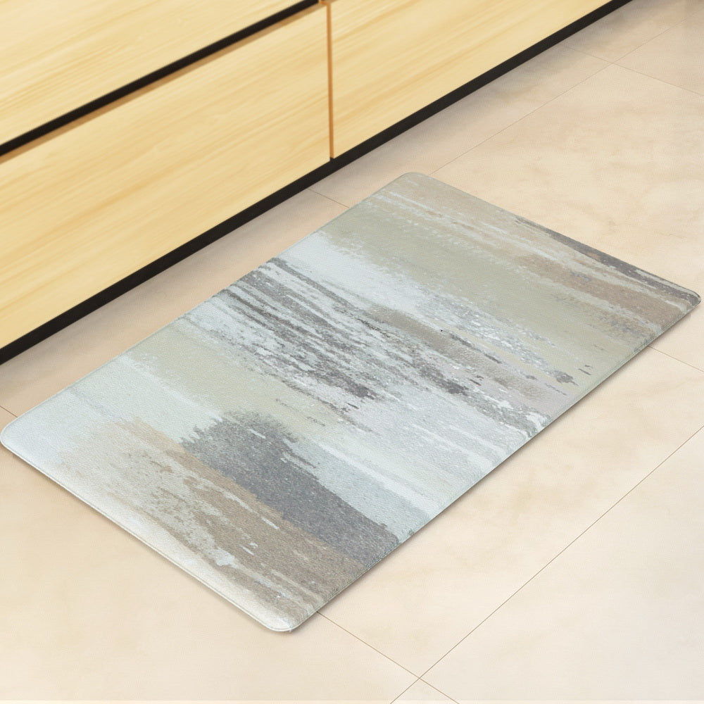 Artiss Kitchen Mat 45x75cm PVC Floor Rug Carpet Non-slip Lydia 7