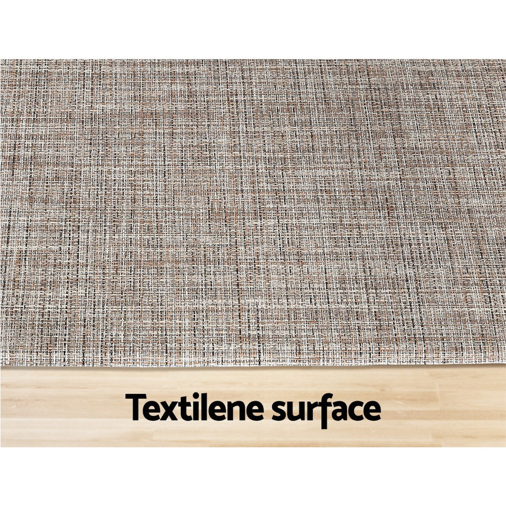 Artiss Kitchen Mat 45x150cm Textilene Floor Rug Carpet Non-slip 4