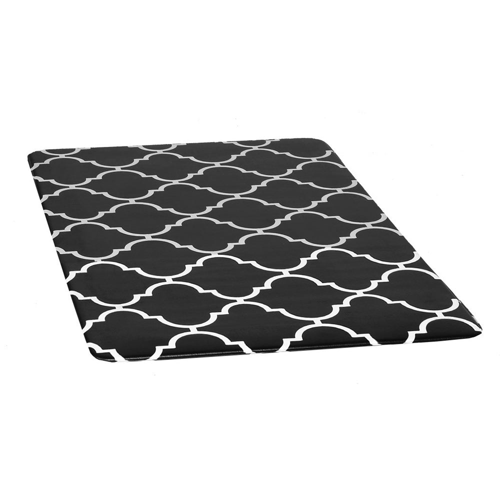 Artiss Kitchen Mat 45x75cm PVC Floor Rug Carpet Non-slip Gina 3