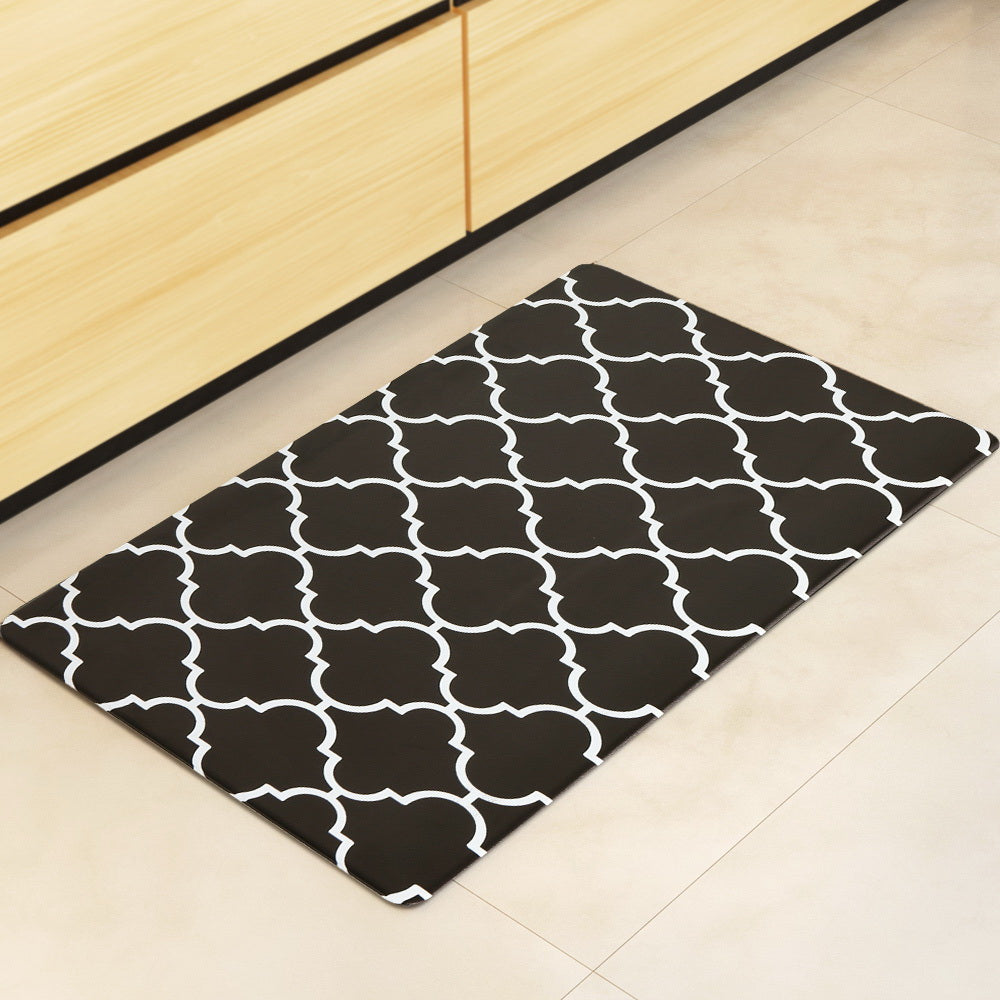 Artiss Kitchen Mat 45x75cm PVC Floor Rug Carpet Non-slip Gina 7