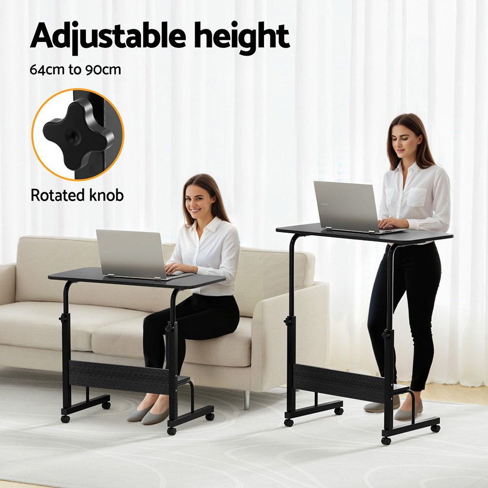 Artiss Laptop Desk Portable Sit Stand Desks Height Adjustable Workstation 80CM 5