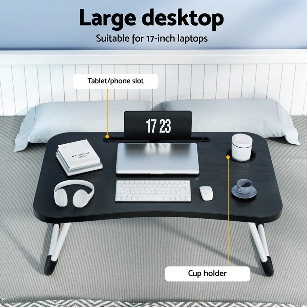 Laptop Desk Table Foldable Stand Lap Tray Sofa Bed Portable Adjustable Desks 4