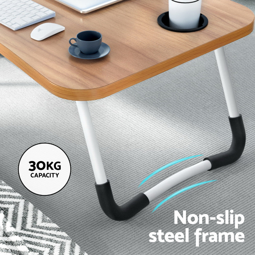 Laptop Desk Table Foldable Stand Lap Tray Sofa Bed Portable Adjustable Desks 4
