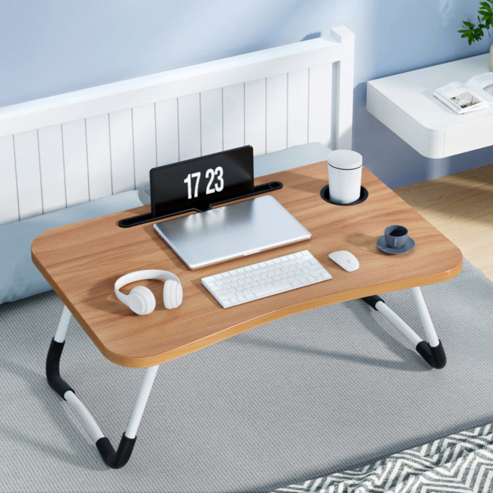Laptop Desk Table Foldable Stand Lap Tray Sofa Bed Portable Adjustable Desks 6