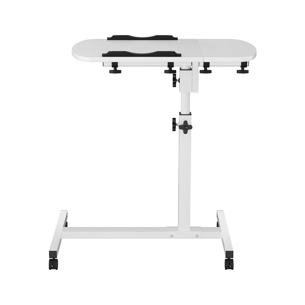 Artiss Laptop Desk Table Fan Cooling White 60CM 3