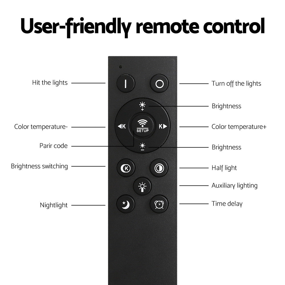 Artiss LED Floor Lamp Remote Adjustable Light Stand Home Living Room Reading 6