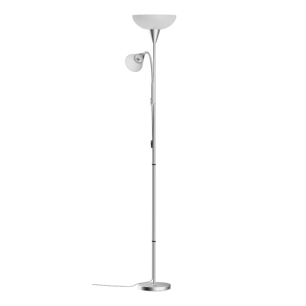 Artiss Floor Lamp Mother and Child Modern Home Living Room Office Reading Silver 3