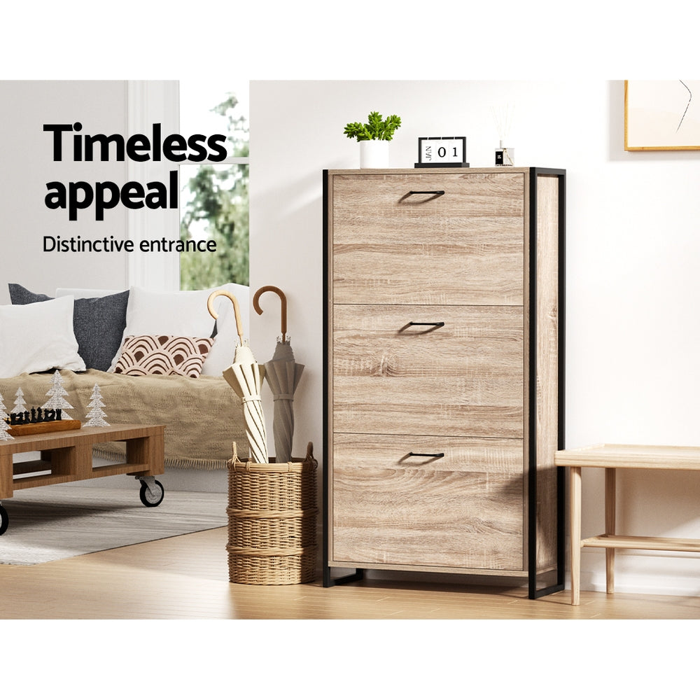 Artiss Shoe Rack Cabinet Adjustable Shelves 24 Pairs Tim 6