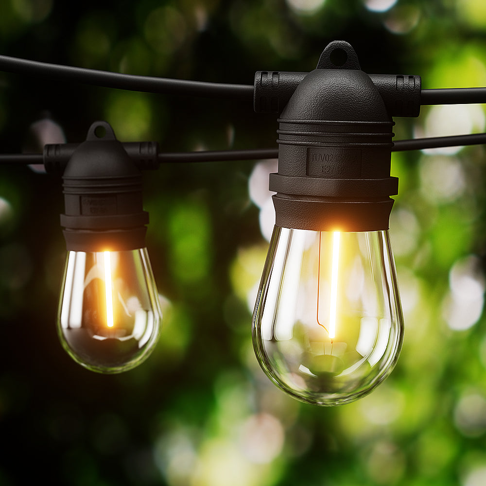 91m Festoon Lights Christmas Fairy String Lights Outdoor Party Garden Decor 7