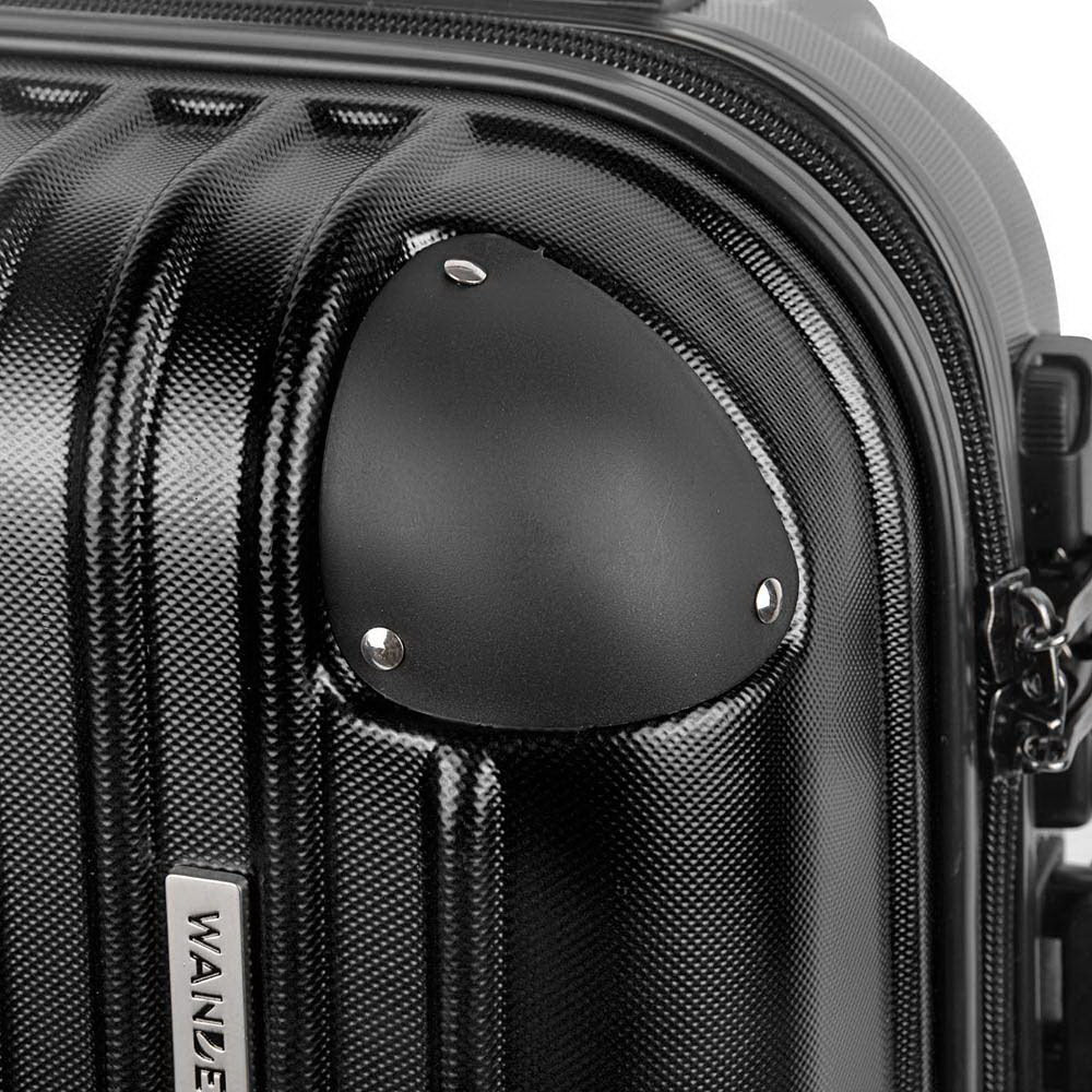 Wanderlite 28 Inch Luggage with TSA Lock Spinner Carry On Hard Shell Travel Suitcase Luggage Case Black 7