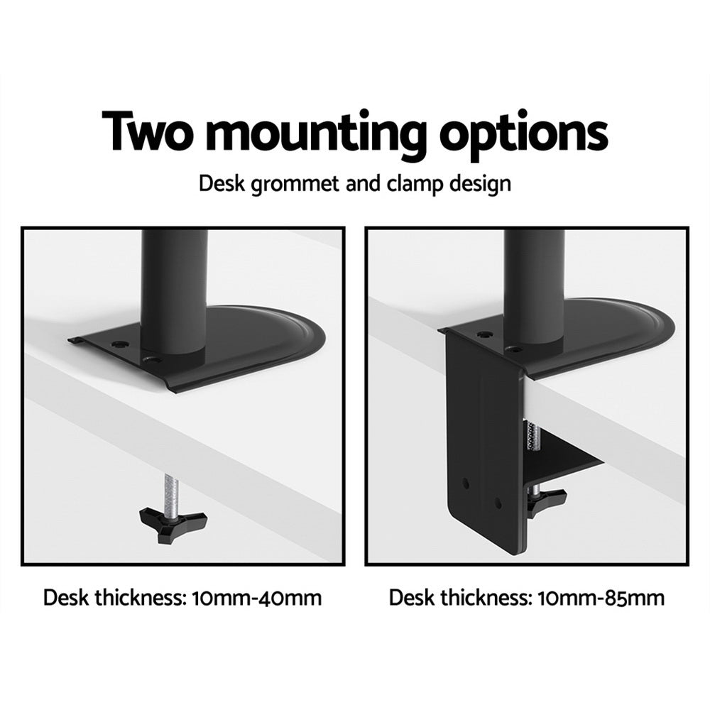 Artiss Monitor Arm Desk Mount Laptop Tray 4