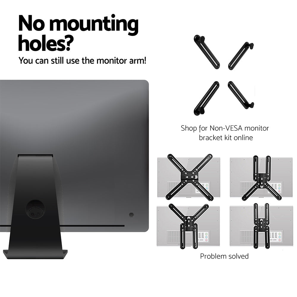 Artiss Monitor Arm Desk Mount Screen Holder Bracket 7