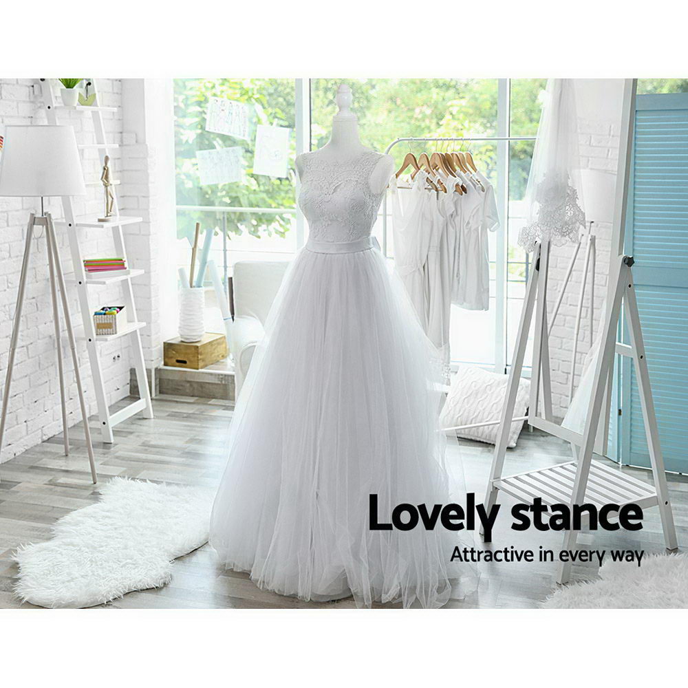 Female Mannequin 170cm Model Dressmaker Clothes Display Torso Tailor Wedding White 6
