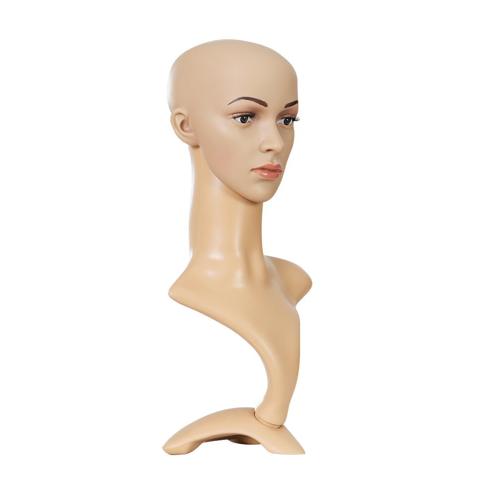 Embellir Female Mannequin Head Dummy Model Display Shop Stand Professional Use 3