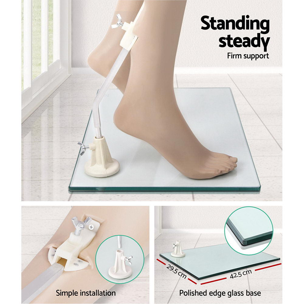 175cm Tall Full Body Female Mannequin - Skin Coloured 6