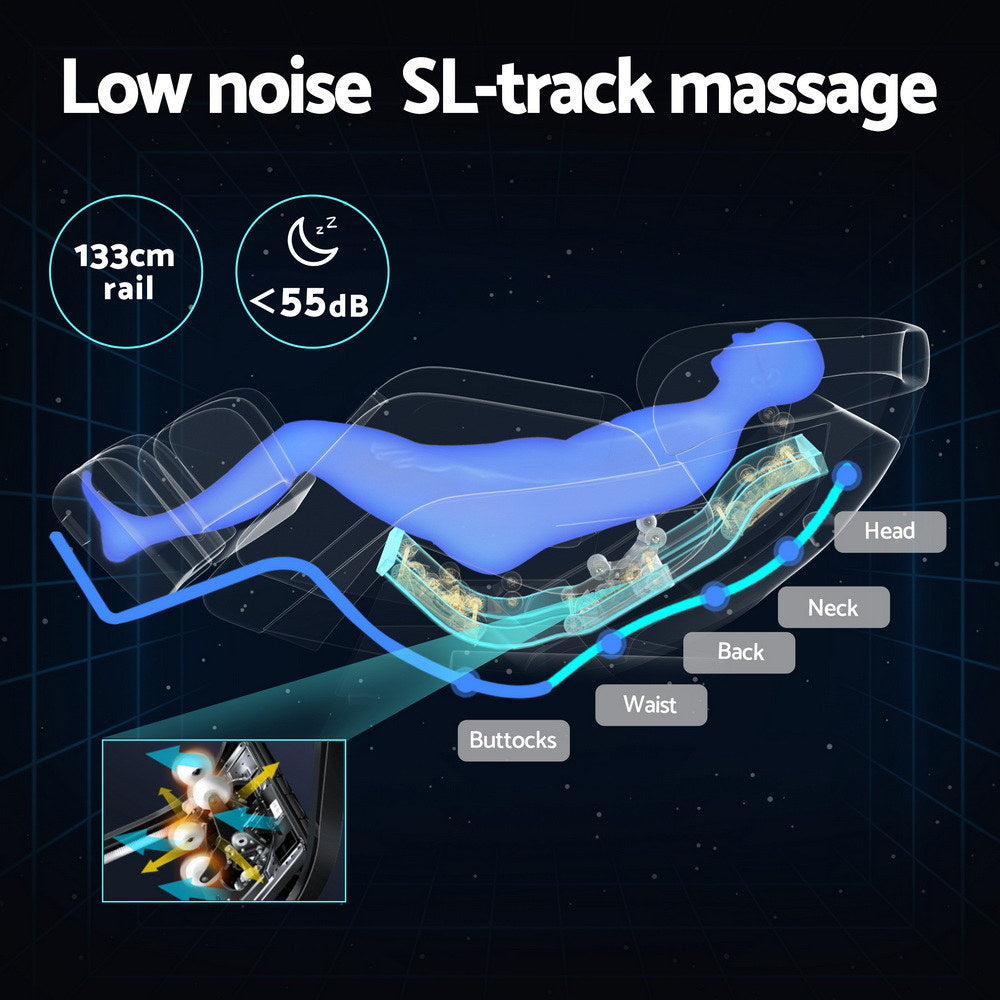 Livemor Massage Chair Electric Recliner Home Massager 3D ROLI 5