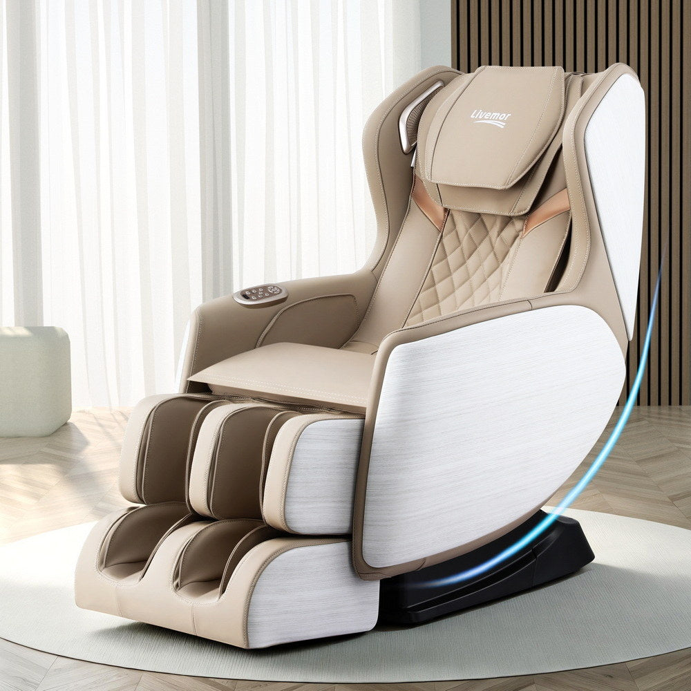 Livemor Massage Chair Electric Recliner Home Massager 3D OLIN 7
