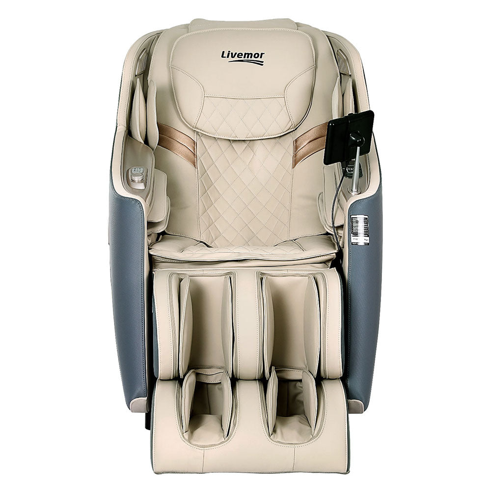 Livemor Massage Chair Electric Recliner Home Massager 3D Opal 3