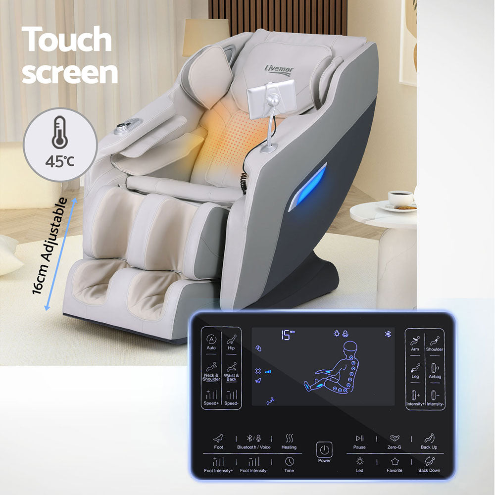 Livemor Massage Chair Electric Recliner Home Massager Brisa 6