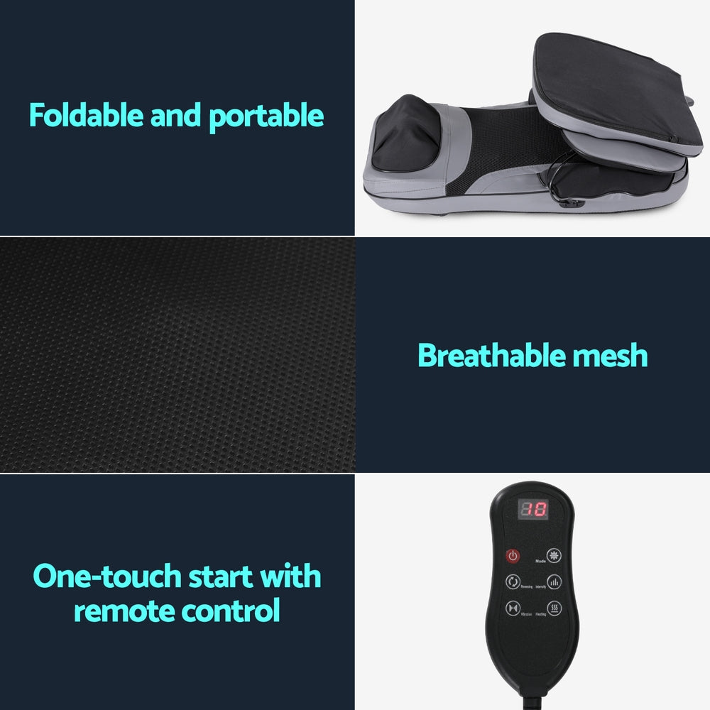 Livemor 8-nodes Full Back Massage Cushion Heating Massage Seats 6