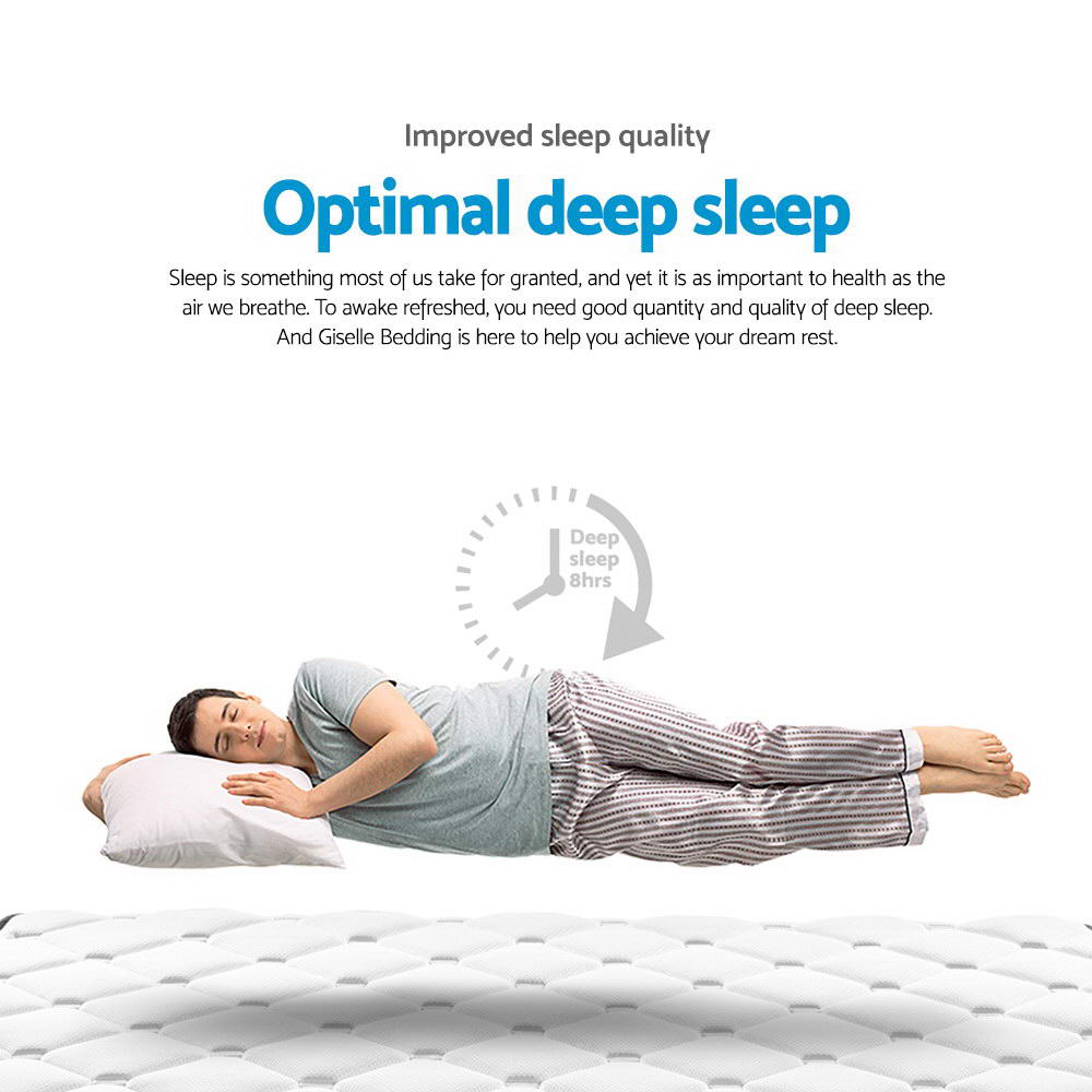 Giselle Bedding 21cm Mattress Pillow Top Queen 4