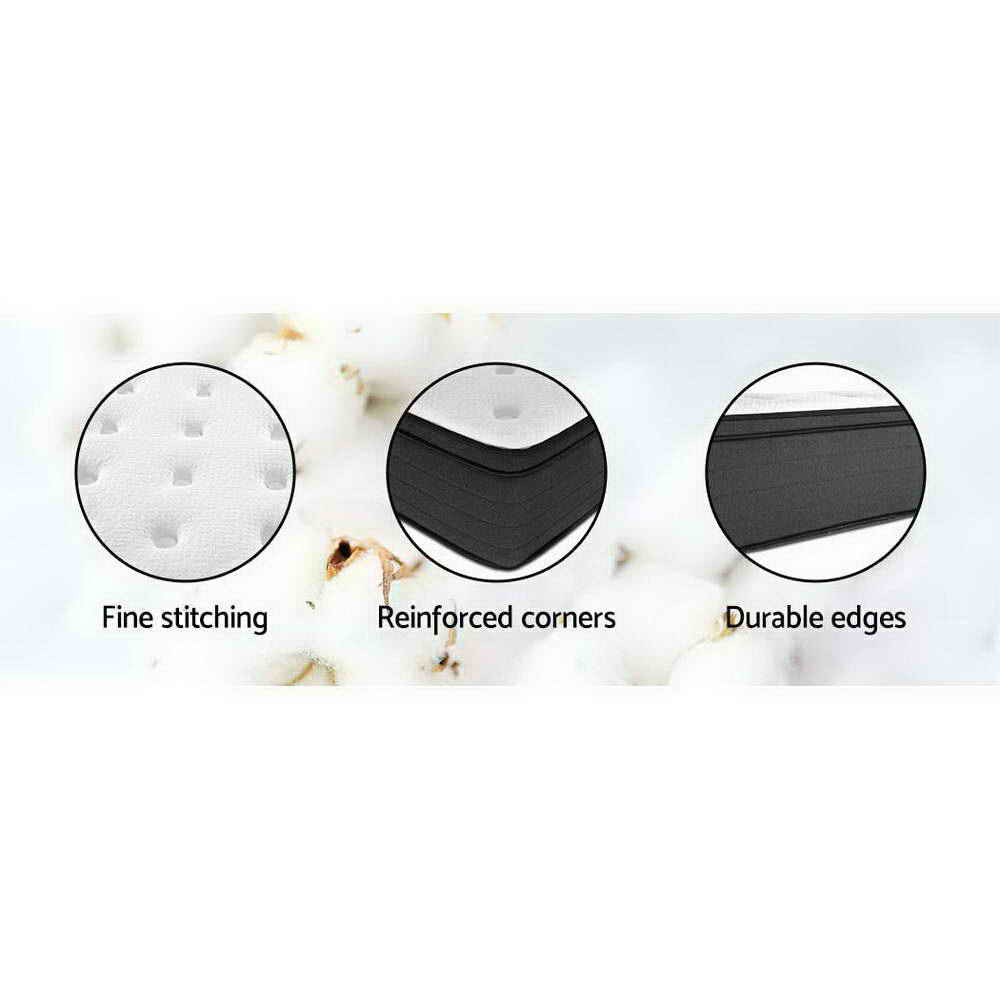 Giselle Bedding 34cm Mattress Euro Top King 5