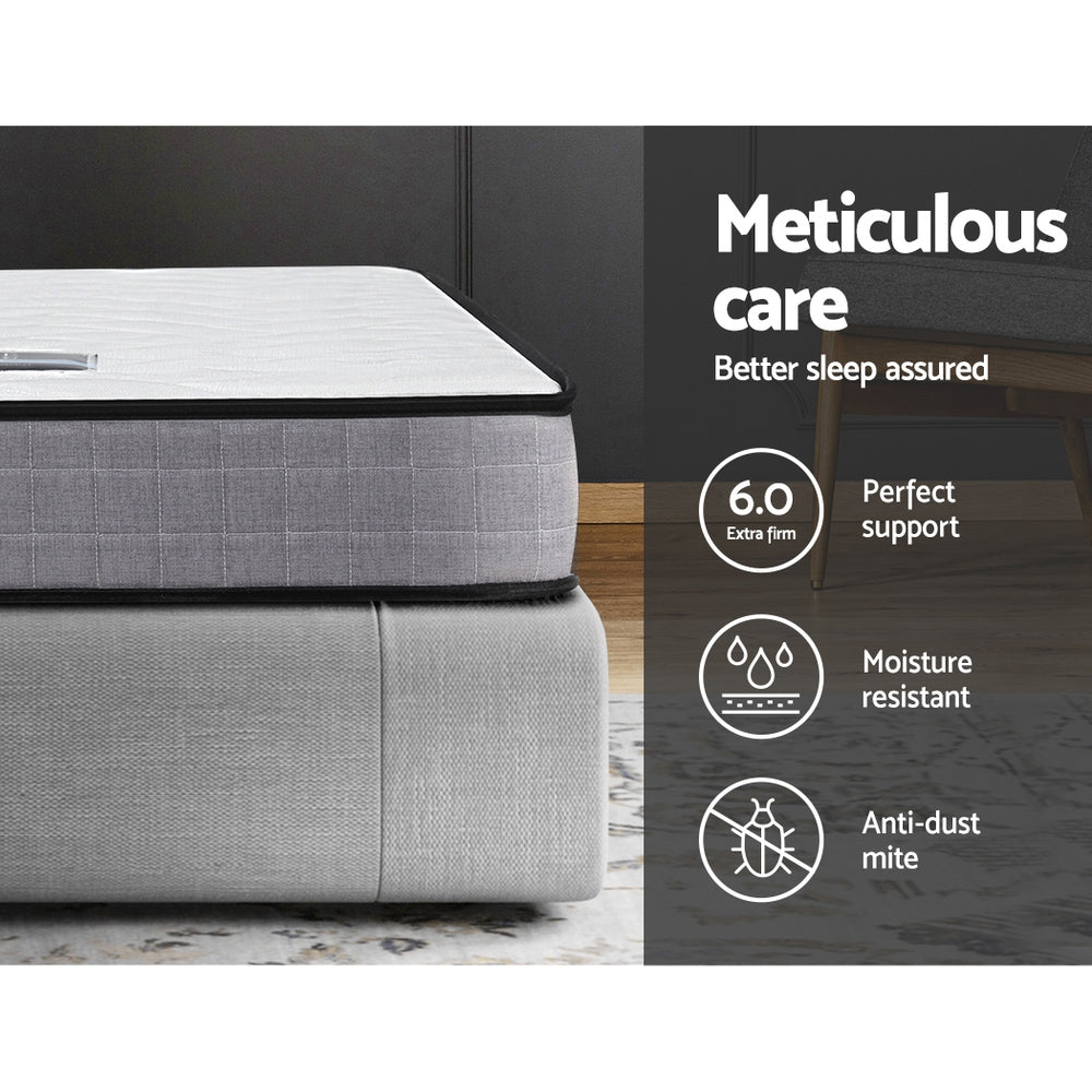 Giselle Bedding 13cm Mattress Tight Top King Single 3