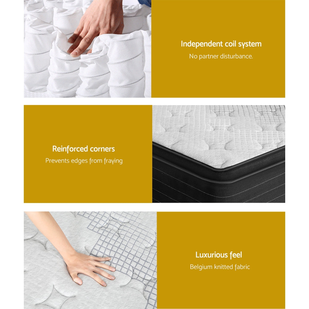 Giselle Bedding 32cm Mattress Extra Firm Queen 5