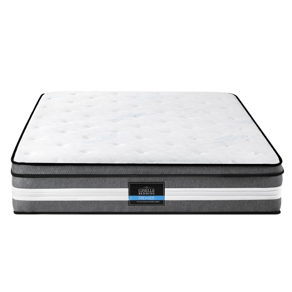 Giselle Bedding 30cm Mattress Gel Foam Pocket Spring King 3