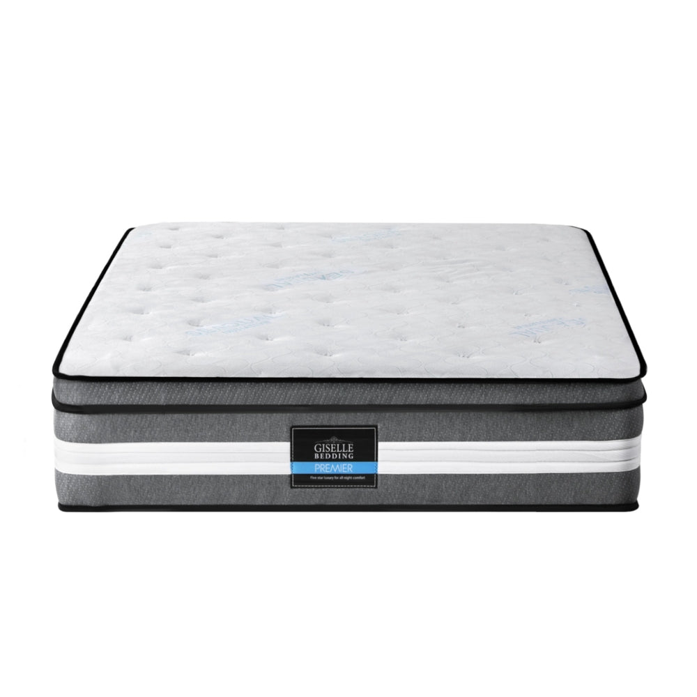 Giselle Bedding 30cm Mattress Gel Foam Pocket Spring Single 3