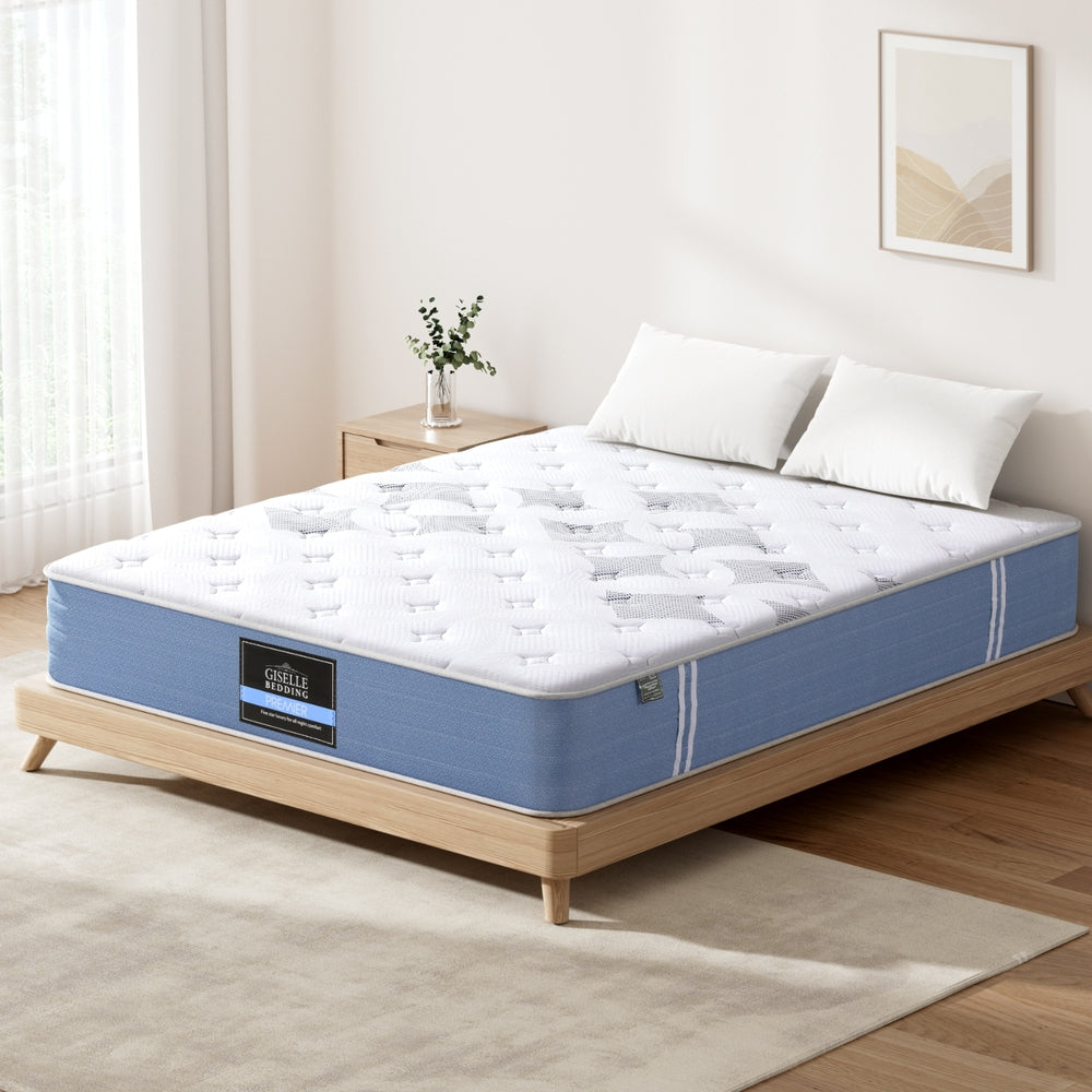 25cm Giselle Mattress King Bed Pocket Spring Mattresses 7