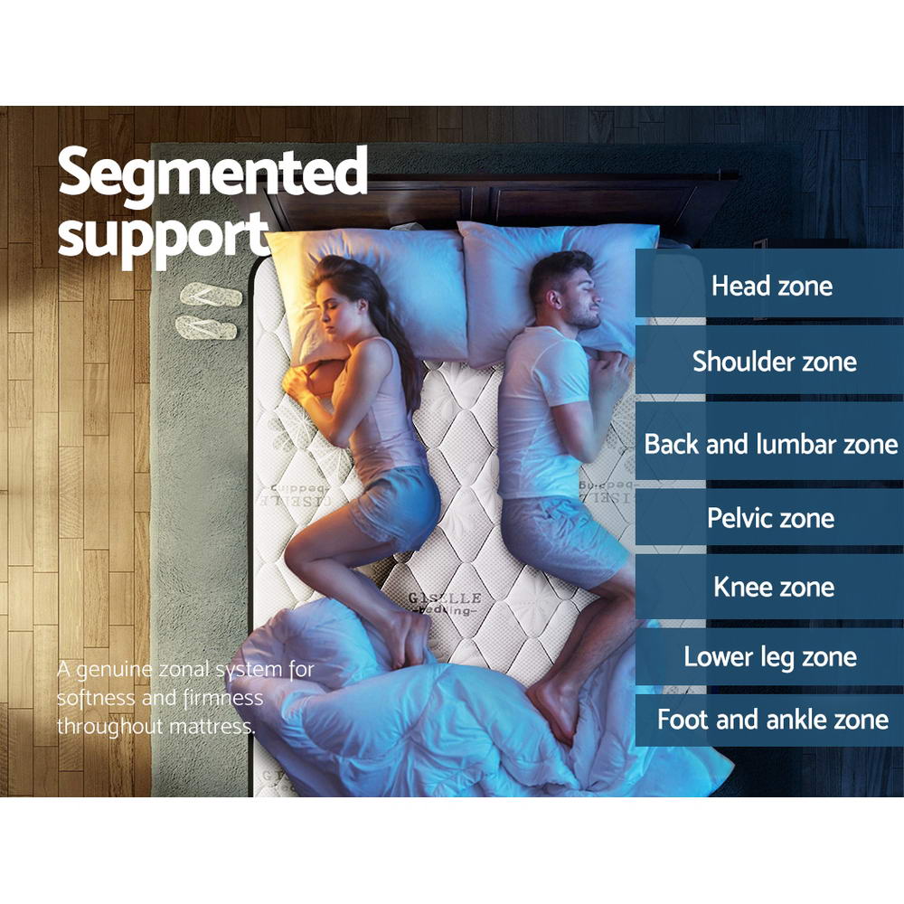 Giselle Bedding 28cm Mattress Super Firm King 3