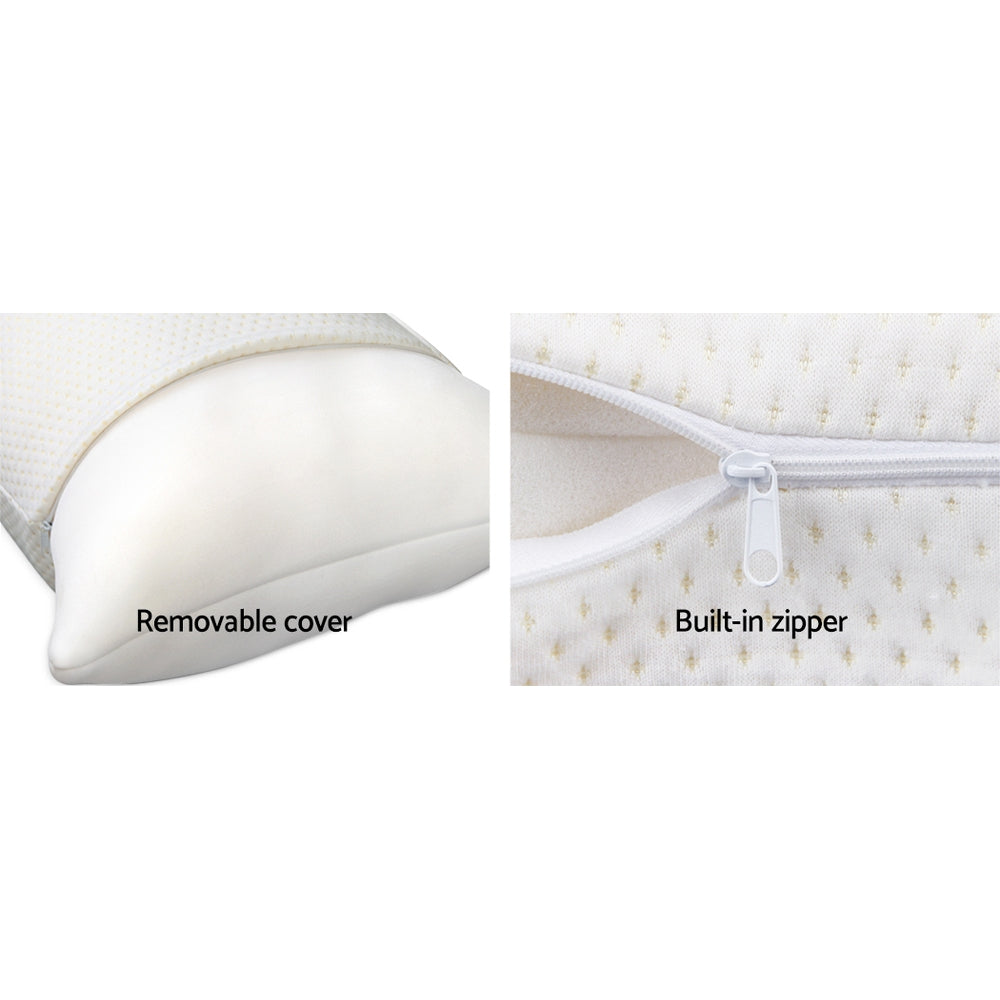 Giselle Bedding Memory Foam Pillow 19cm Thick Twin Pack 5